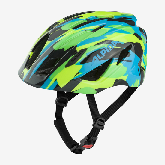 ALPINA otr kolesarska čelada A9761 45 PICO neon-green-blue gloss