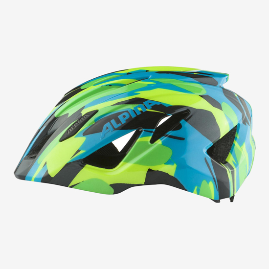 ALPINA otr kolesarska čelada A9761 45 PICO neon-green-blue gloss