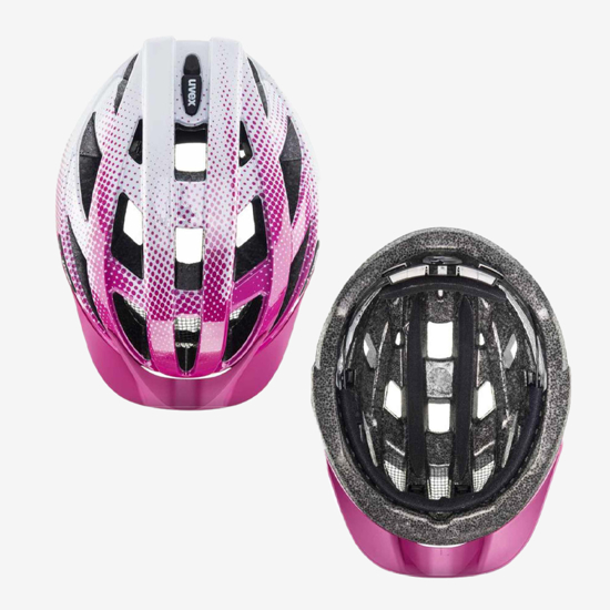 UVEX odr kolesarska čelada 41342627 AIR WING pink white