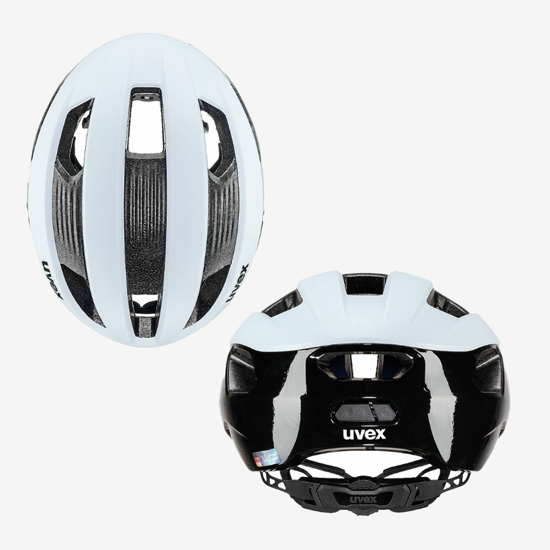 UVEX odr kolesarska čelada 41009007 RISE CC cloud black matt