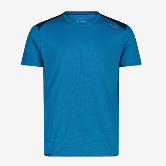 CMP m majica 33N6687 L988 UNLIMITECH T-SHIRT WITH MESH INSERTS pacific