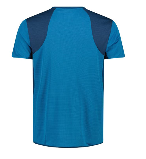 CMP m majica 33N6687 L988 UNLIMITECH T-SHIRT WITH MESH INSERTS pacific