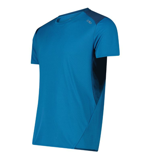 CMP m majica 33N6687 L988 UNLIMITECH T-SHIRT WITH MESH INSERTS pacific