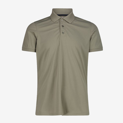 CMP m polo majica 3T60077 E663 ONE COLOUR TECHNICAL POLO SHIRT sage