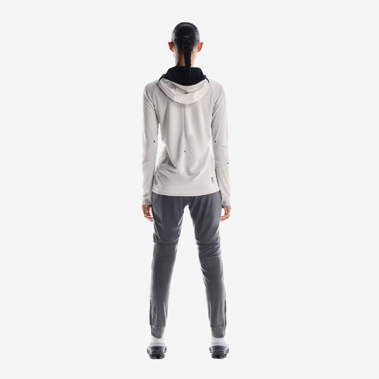 On ž hlače 1WE10352989 WEATHER PANTS silver eclips