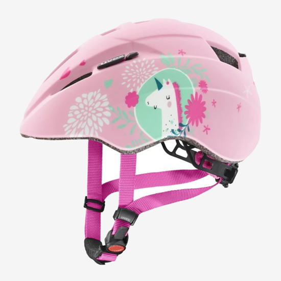 UVEX otr kolesarska čelada 41498212 KID 2 CC pink unicorn matt