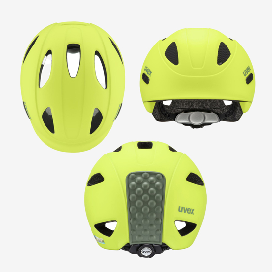 UVEX otr kolesarska čelada 41004908 OYO neon yellow