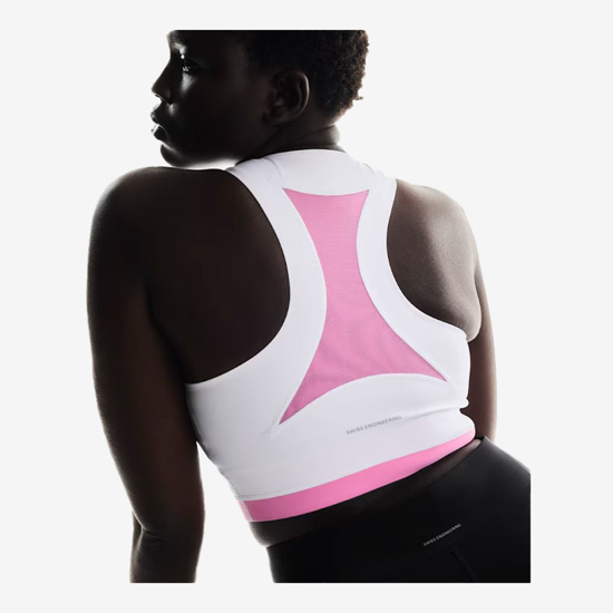 On ž trening top 1WF10210069 TRAIN 2-IN-1 CROP white