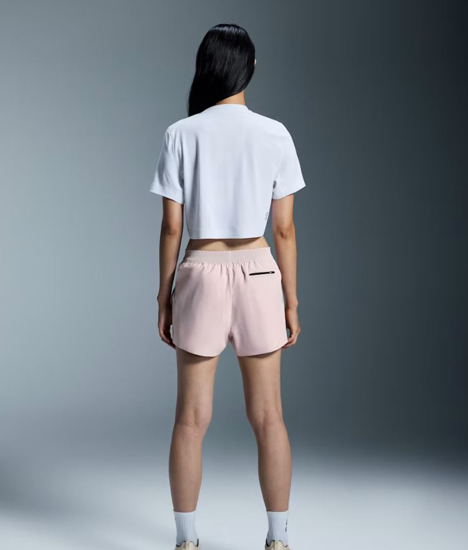 On ž hlače 1WF10331929 TRAIN SHORTS mauve