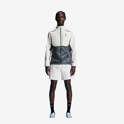 On m jakna 1ME10312989 WEATHER JACKET silver eclipse