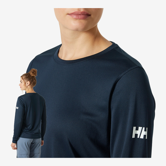 HELLY HANSEN ž majica 49579 597 HH TECH CREW LONG SLEEVES navy