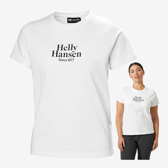 HELLY HANSEN ž majica 54592 001 CORE GRAPHIC T-SHIRT 2.0 white