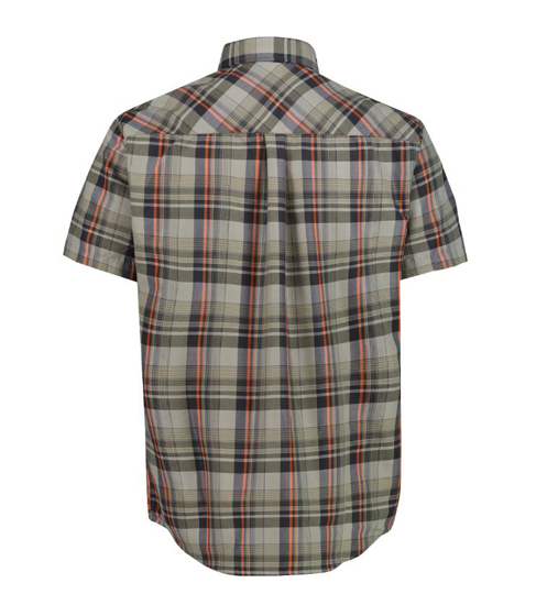 CMP m majica 30T9937 59ZT SHORT-SLEEVED SHIRT sage antracite ruggine
