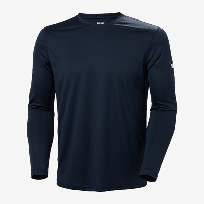 HELLY HANSEN m majica 49582 597 HH TECH CREW LONG SLEEVES 2.0 navy