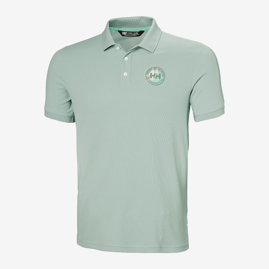 HELLY HANSEN m polo majica 34496 484 RACE POLO 2.0 eucalyptus
