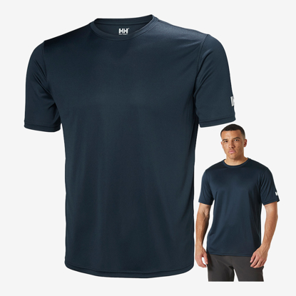 HELLY HANSEN m majica 49584 597 HH TECH T-SHIRT 2.0 navy