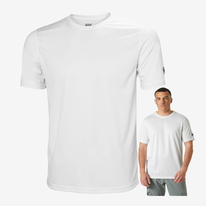HELLY HANSEN m majica 49584 001 HH TECH T-SHIRT 2.0 white