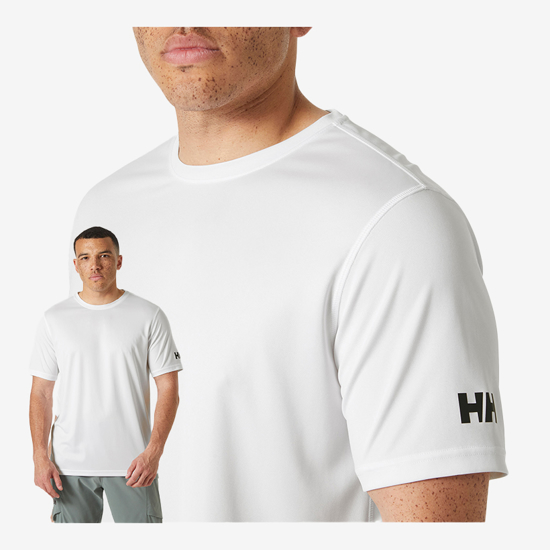 HELLY HANSEN m majica 49584 001 HH TECH T-SHIRT 2.0 white