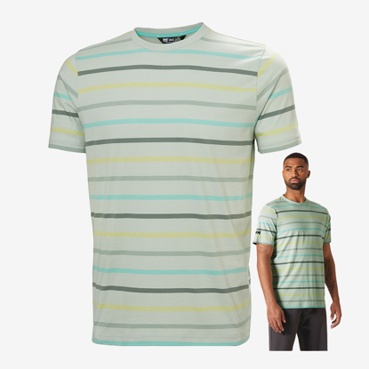 HELLY HANSEN m majica 34494 462 NEWPORT T-SHIRT 2.0 green mist