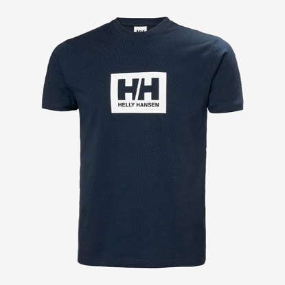 HELLY HANSEN m majica 54597 597 HH BOX T-SHIRT 2.0 navy