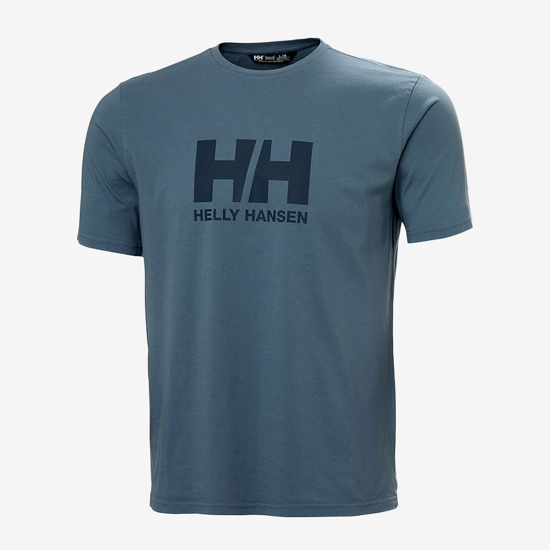 HELLY HANSEN m majica 54596 601 HH LOGO T-SHIRT 3.0 washed navy