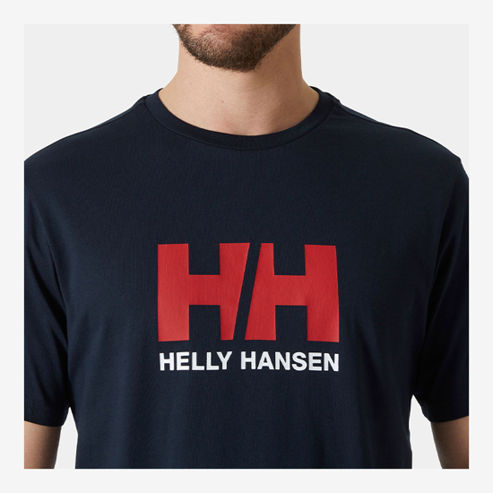 HELLY HANSEN m majica 54596 597 HH LOGO T-SHIRT 3.0 navy
