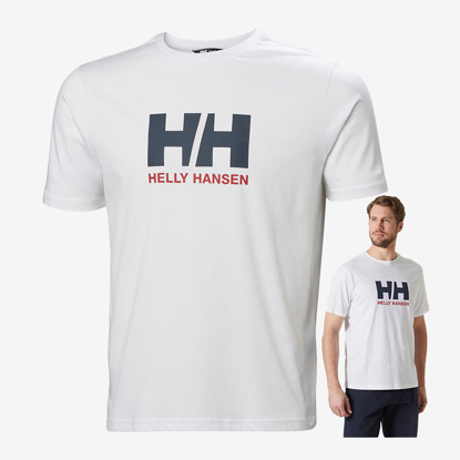HELLY HANSEN m majica 54596 001 HH LOGO T-SHIRT 3.0 white