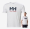 HELLY HANSEN m majica HH LOGO T-SHIRT 3.0 white
