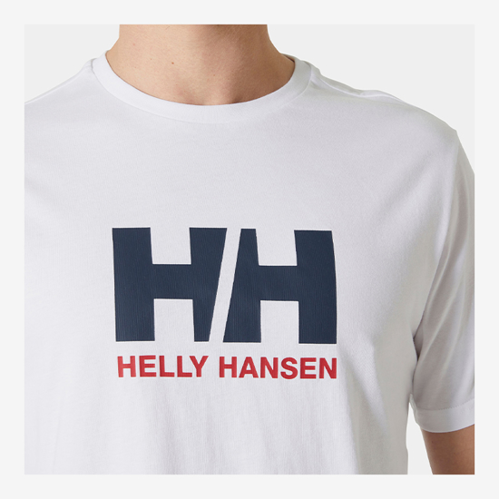HELLY HANSEN m majica 54596 001 HH LOGO T-SHIRT 3.0 white