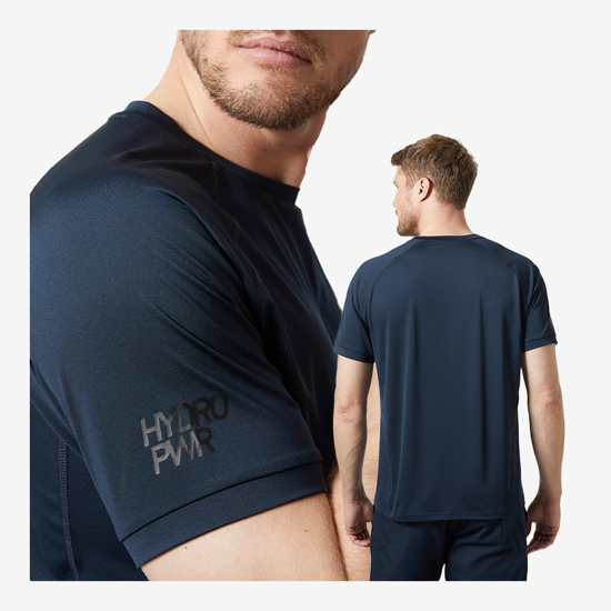HELLY HANSEN m majica 34418 597 HP OCEAN T-SHIRT navy