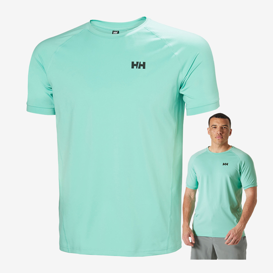 HELLY HANSEN m majica 34418 416 HP OCEAN T-SHIRT lagoon