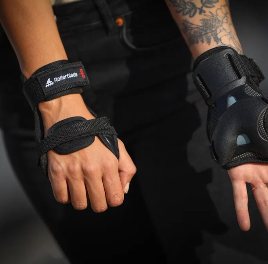 ROLLERBLADE odr ščitniki za dlani 069P0400 100 SKATE GEAR WRISTGUARD black