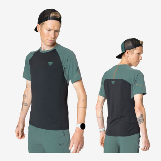 DYNAFIT m majica 70964 0914 ALPINE PRO SHORT SLEEVE SHIRT black out atlantic