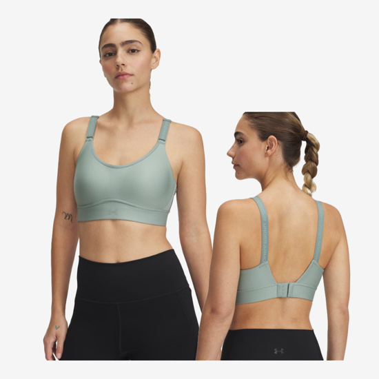 UNDER ARMOUR ž trening top 1384123-348 INFINITY 2.0 silica green white