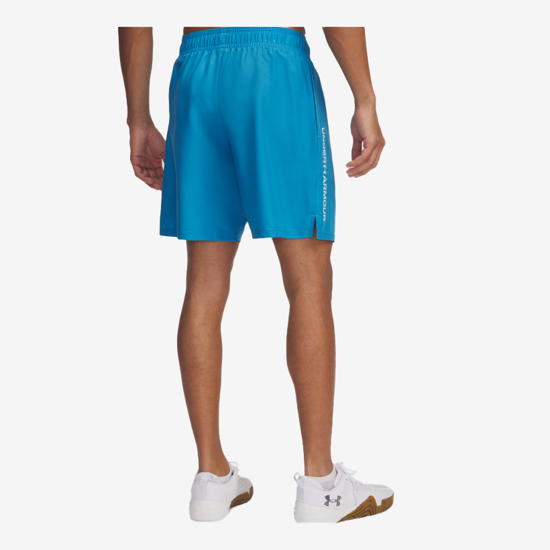 UNDER ARMOUR m hlače 1383356-452 TECH WOVEN WORDMARK SHORTS ether blue white