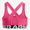 UNDER ARMOUR otr trening top 1390066 672 CROSSBACK GIRLS' SPORTS BRA super pink white