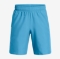 UNDER ARMOUR otr hlače WOVEN WORDMARK SHORTS ether blue white