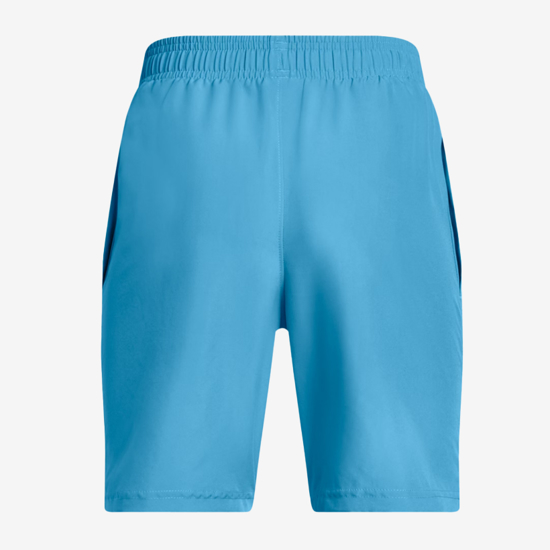 UNDER ARMOUR otr hlače 1383341-452 WOVEN WORDMARK SHORTS ether blue white
