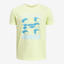 UNDER ARMOUR otr majica 1390003-727 SPLIT BIG LOGO SHORT SLEEVE sonic yellow stream