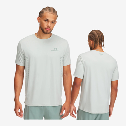 UNDER ARMOUR m majica 1389136-377 VANISH ENERGY GRAPHIC hydro green silica green