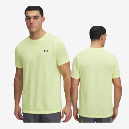 UNDER ARMOUR m majica 1388129-727 VANISH SEAMLESS SHORT SLEEVE sonic yellow black