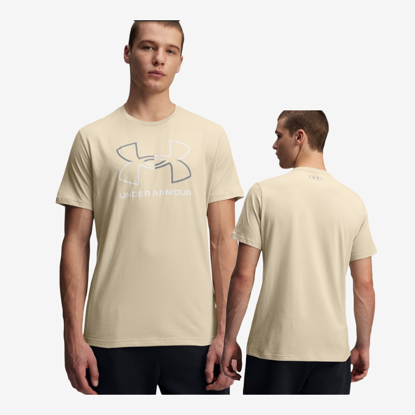 UNDER ARMOUR m majica 1382915-289 FOUNDATION khaki base titan gray