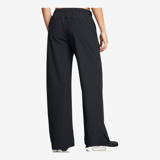 UNDER ARMOUR ž hlače 1386453-001 RIVAL WIDE LEG PANTS black