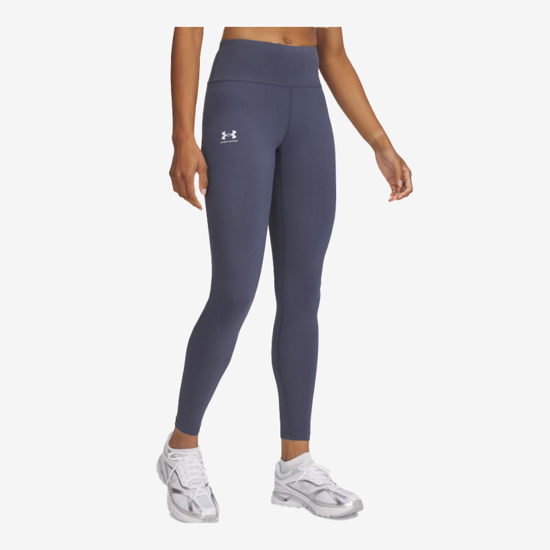 UNDER ARMOUR ž legice 1386482-044 RIVAL LEGGING downpour gray white