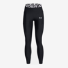 UNDER ARMOUR ž legice 1388693-001 HEATGEAR RIB LEGGINGS black