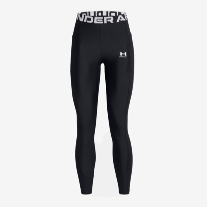 UNDER ARMOUR ž legice 1388693-001 HEATGEAR RIB LEGGINGS black