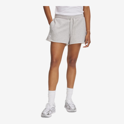 UNDER ARMOUR ž hlače 1389657-011 RIVAL TERRY SHORTS mod gray light heather white