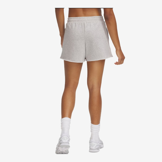 UNDER ARMOUR ž hlače 1389657-011 RIVAL TERRY SHORTS mod gray light heather white