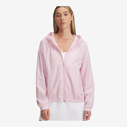 UNDER ARMOUR ž jakna 1382698-647 UA RIVAL SPORT WINDBREAK prime pink white
