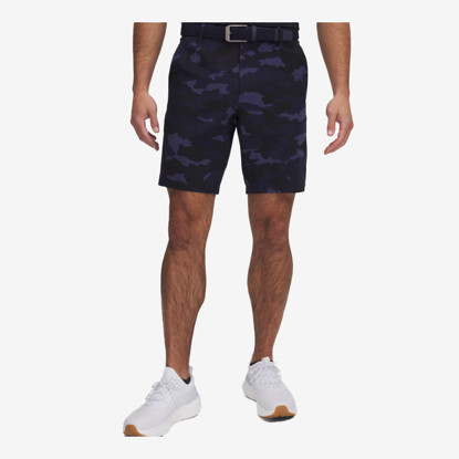 UNDER ARMOUR m golf hlače 1383953-411 DRIVE PRINTED TAPER SHORT midnight navy
